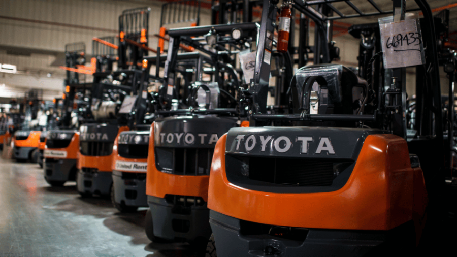 Toyota New Equipment Lineup