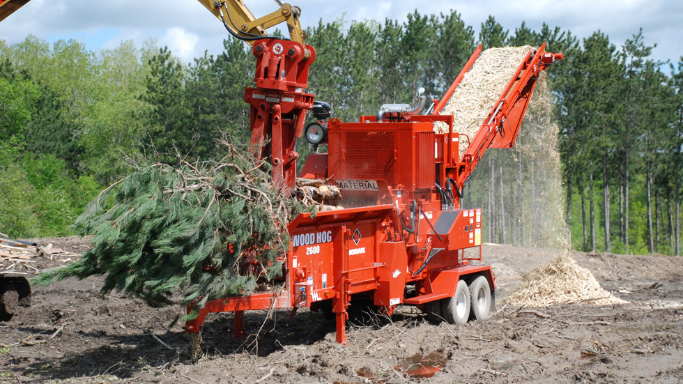 Morbark Horizontal Grinders 2600 WOOD HOG HORIZONTAL GRINDER Morbark Horizontal Grinders 2600 WOOD HOG HORIZONTAL GRINDER