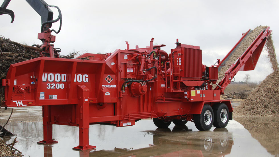 Morbark Horizontal Grinders 3200 WOOD HOG HORIZONTAL GRINDER Morbark Horizontal Grinders 3200 WOOD HOG HORIZONTAL GRINDER