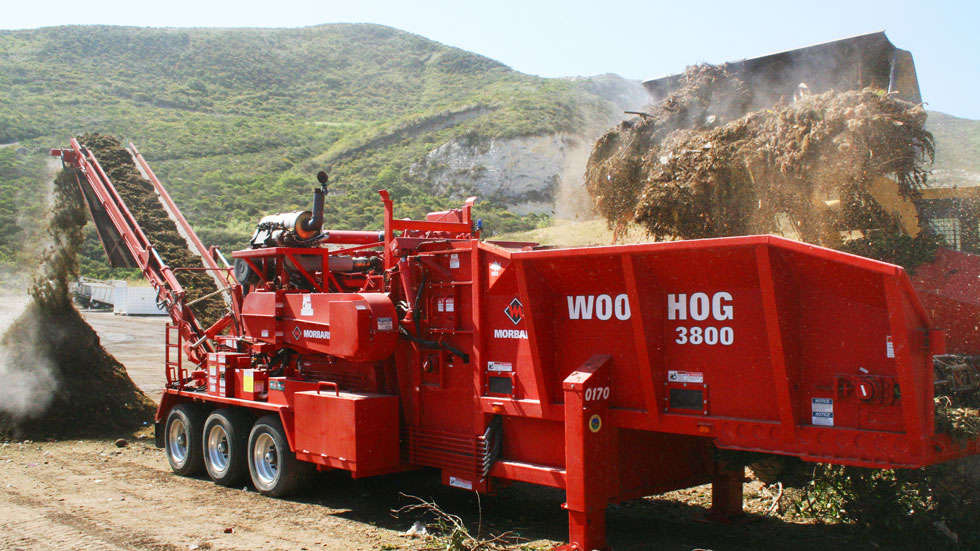 Morbark Horizontal Grinders 3800 WOOD HOG HORIZONTAL GRINDER Morbark Horizontal Grinders 3800 WOOD HOG HORIZONTAL GRINDER