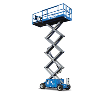 Genie Boom Rough Terrain Scissor Lifts GS™-2669 RT Genie Boom Rough Terrain Scissor Lifts GS™-2669 RT